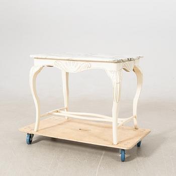 Salon table Rococo style first half of the 20th century.