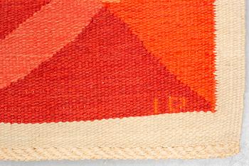 Ingrid Dessau, a carpet, flat weave, ca 211 x 204,5 cm, signed MLH ID.