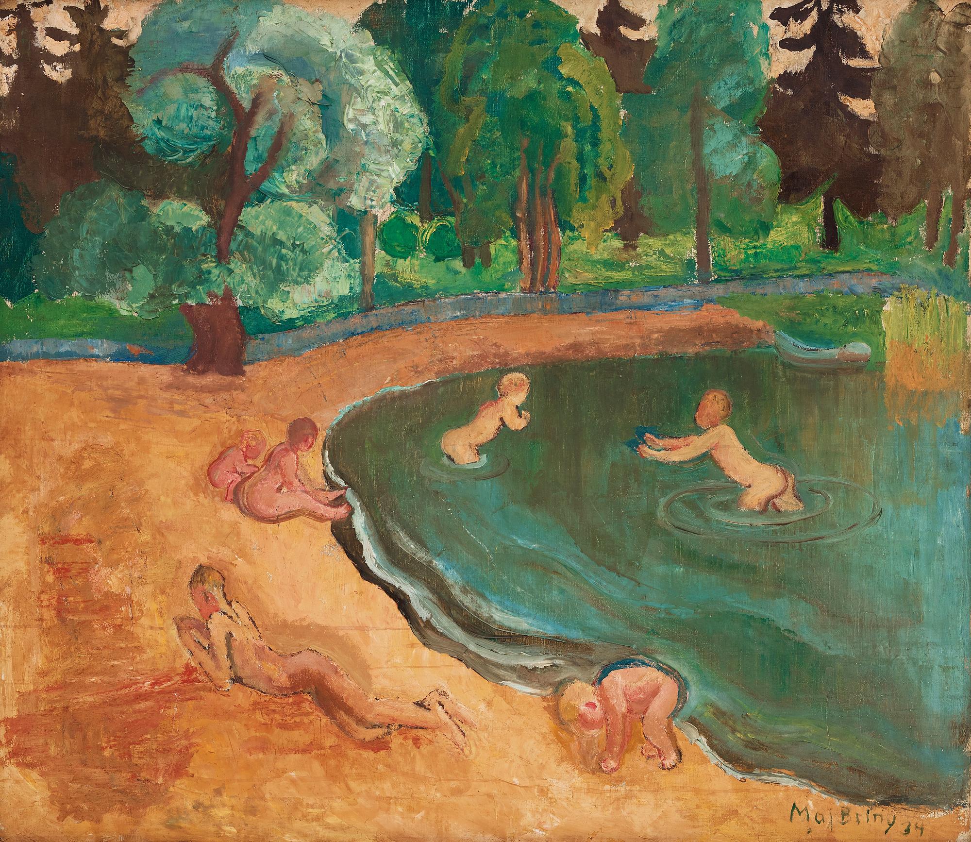 Maj Bring, "Arcadian landscape".