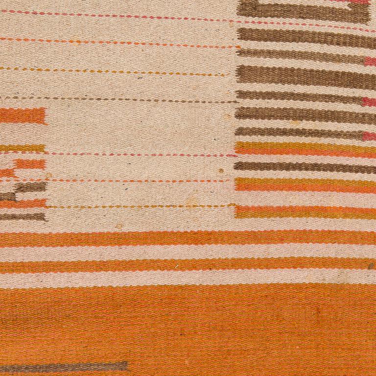 Impi Sotavalta, Karvalankamatto, Aaltosen Mattokutomo, Kiikka 1930-luku. Noin 290 x 190 cm.