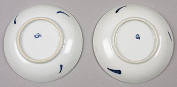 PARTI PORSLIN, 6 delar, Japan/Kina, 1800-tal.