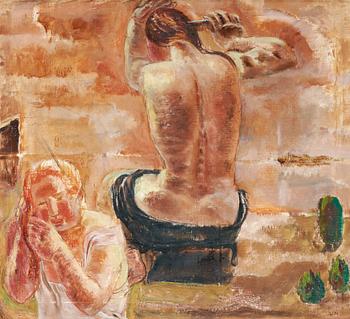 11. Vera Nilsson, "Badande" (Bathing).