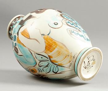 URNA, stengods, Carl-Harry Stålhane, Rörstrand, sign o dat -43.