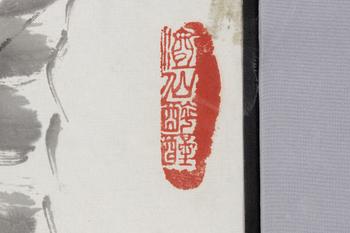 Unknown artist after Qi Baishi, ink on paper, China, 20th century.
