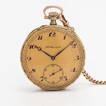 Hy. Moser & Cie, fickur, 50 mm.