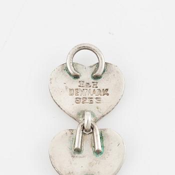 Hans Hansen, collier, silver, Danmark.