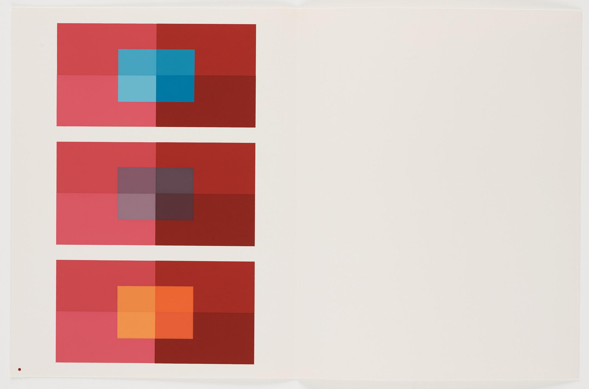 Josef Albers, "Interaction of color".