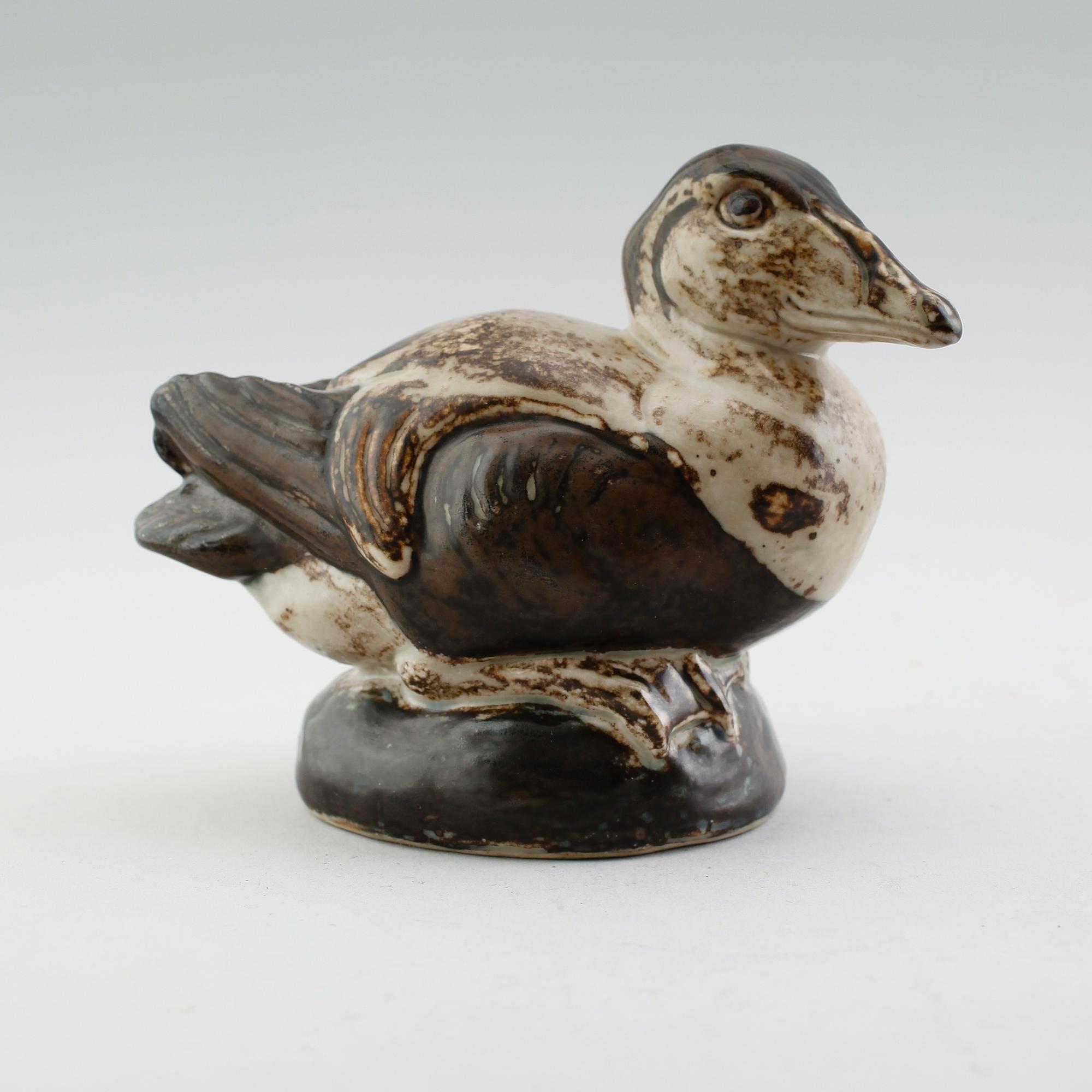 FIGUR, stengods, Knud Kyhn, Royal Copenhagen, Danmark.