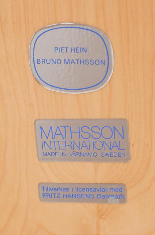 KONFERENSBORD, "Superellips", Bruno Mathsson och Piet Hein, Fritz Hansen, 1900-talets andra hälft.