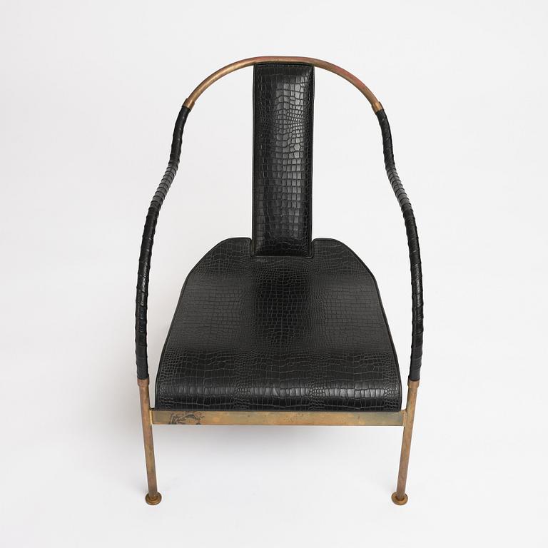 Mats Theselius, an 'El Rey' armchair, ed. 340/360, Källemo, Sweden post 1999.