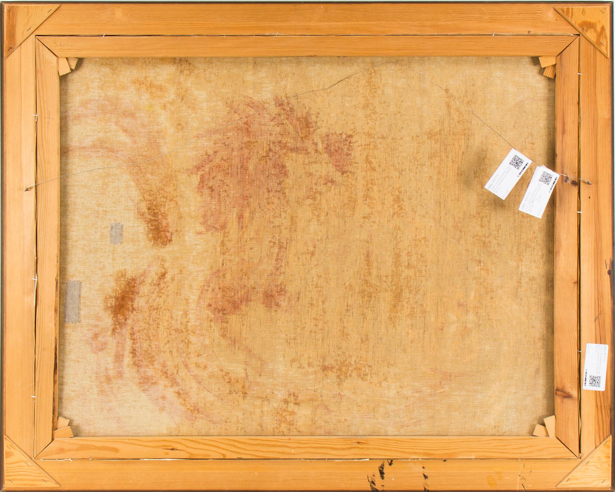 JERZY POTRZEBOWSKI, Oil on canvas, signed.