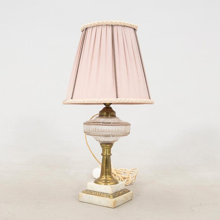 Table lamp, first half of the 20th century.