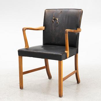 Ole Wanscher, armchair, Denmark, AJ Iversen, Denmark, 1950s.