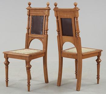 STOLAR, 6 st, nyrenässans, 1800-talets slut.