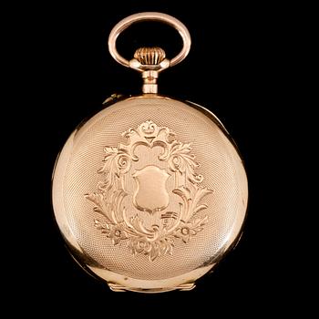 FICKUR, 14 k guld, 1900-talets första hälft.