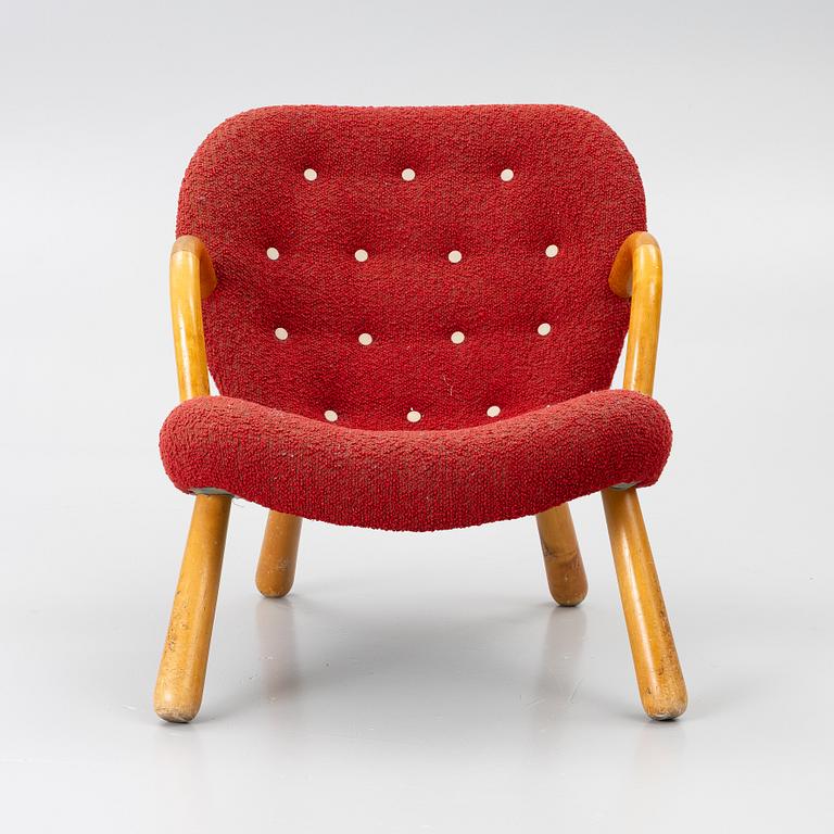 Scandinavian Modern, fåtölj, Musling/Clam Chair, 1940/50-tal.
