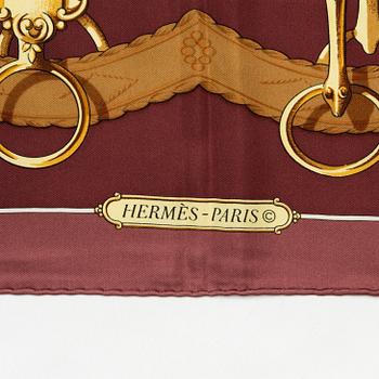 Hermès, scarf, "Profile Sellier".