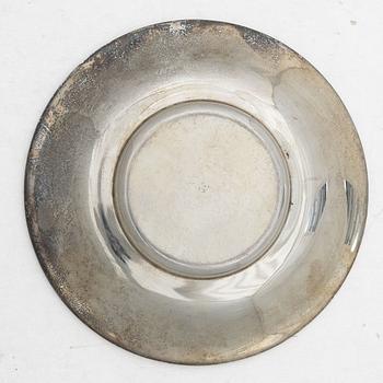 Dish, silver, Italy 1944–1968.