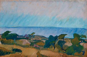 750. Ivan Aguéli, "Landskap, Gotlandskusten".