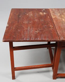 SLAGBORD, 1900-talets början.