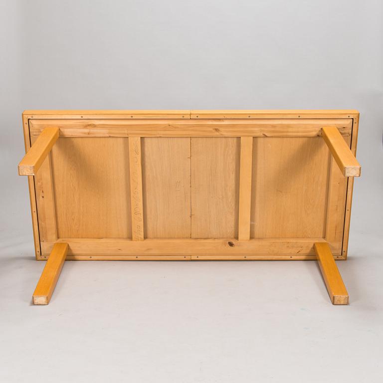 Carl Gustaf Hiort af Ornäs, , A 1950s 'Näyttely Senior' dining table and 6 chairs for HMN Huonekalu Mikko Nupponen.