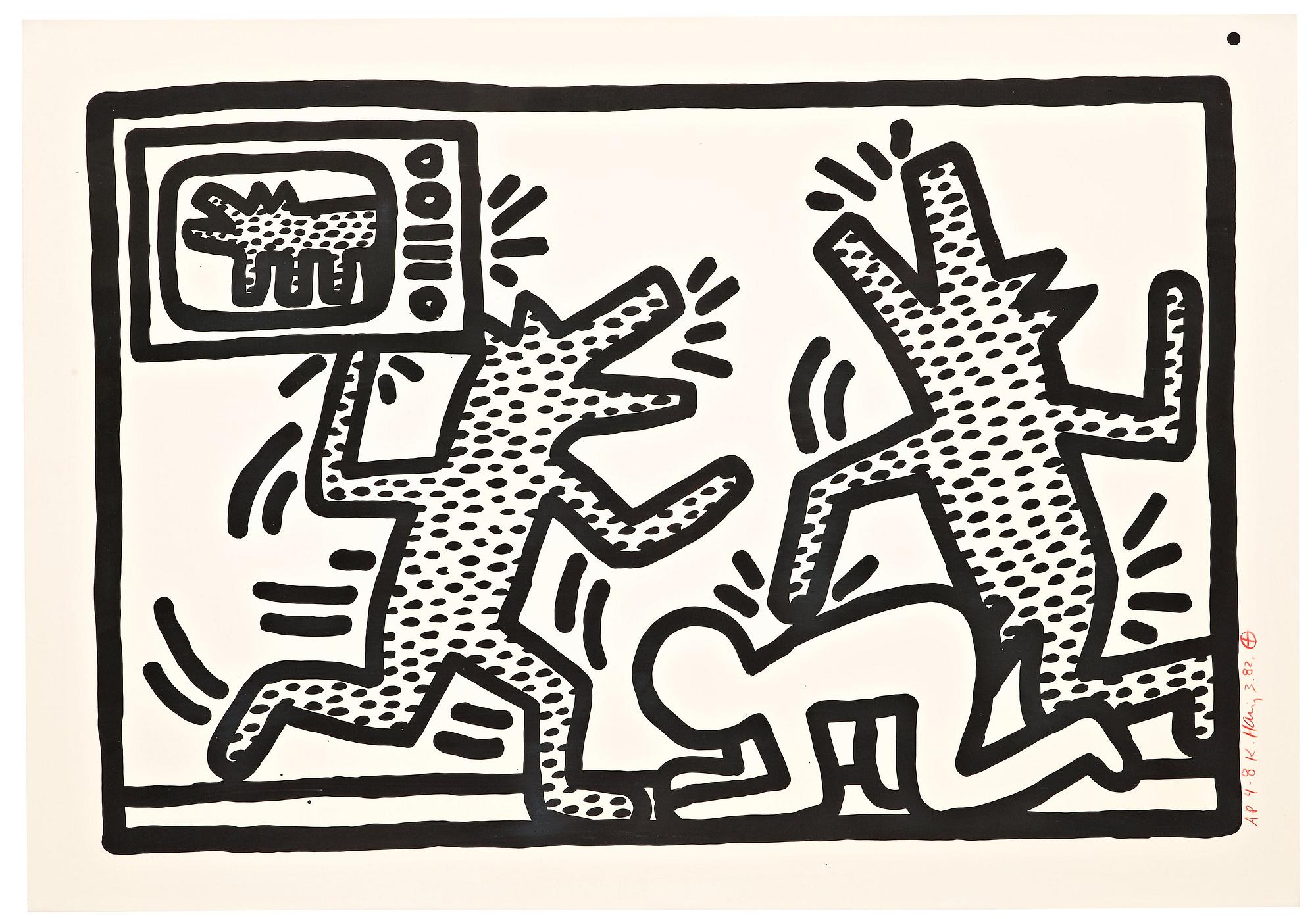 Keith Haring, "Untitled".