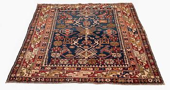 An antique Bidjov rug East Caucasus, c. 163 x 115 cm.