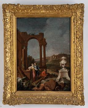 Pieter Angellis, hans krets, 1700-tal, olja på duk.