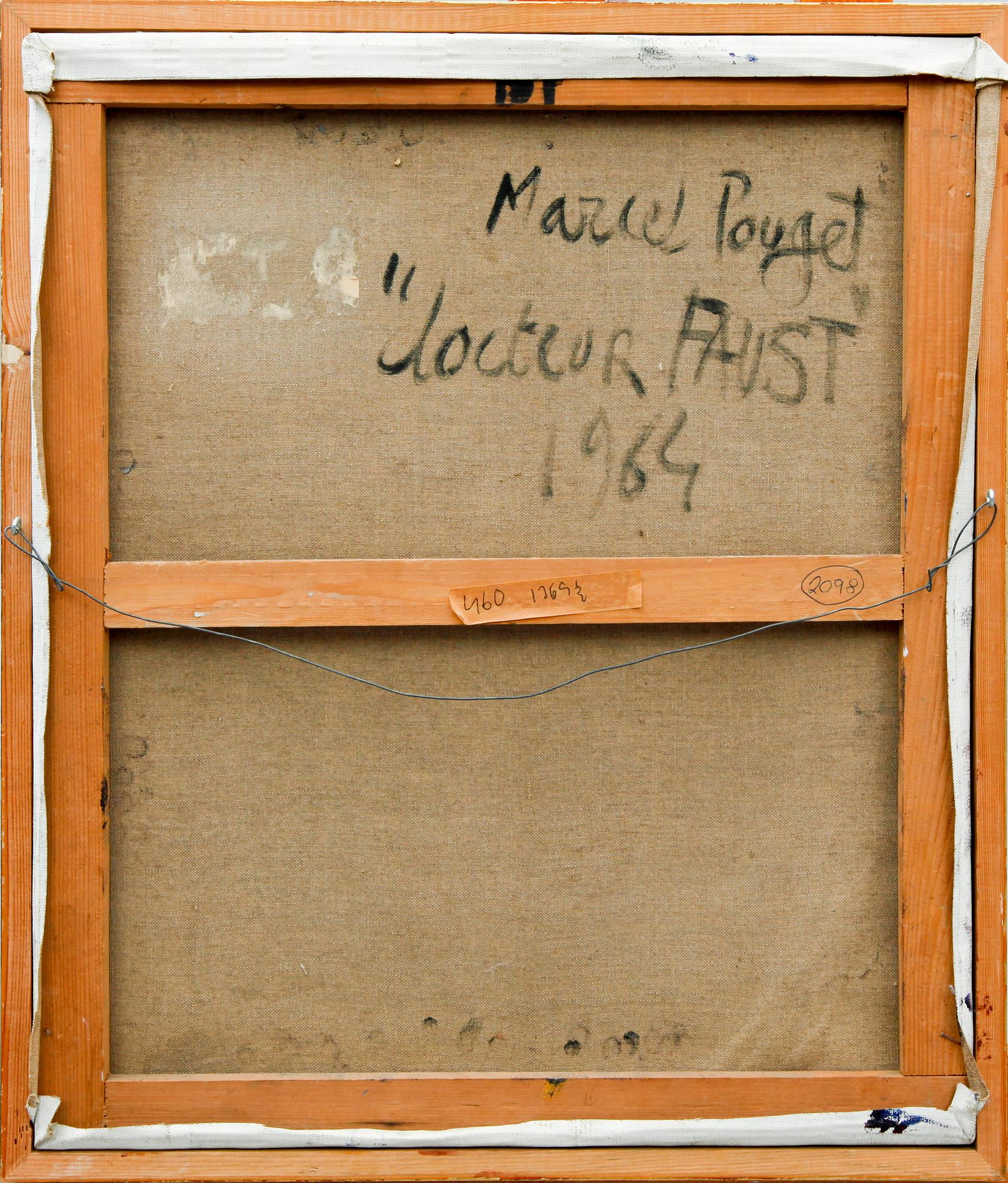 MARCEL POUGET, olja på duk, sign och dat -64.