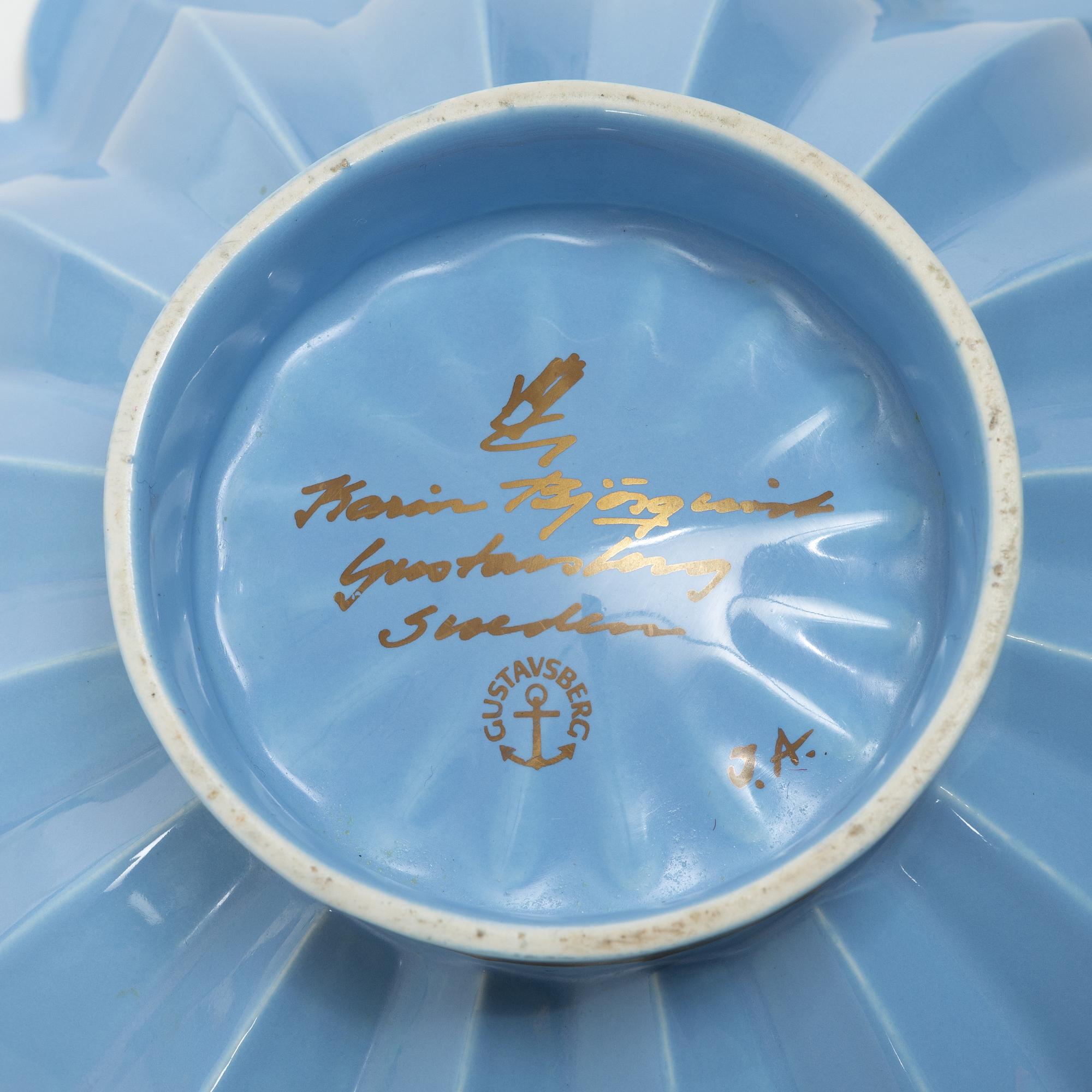 Karin Björquist, servisdelar, 48 st, "Nobel" Rörstrand.