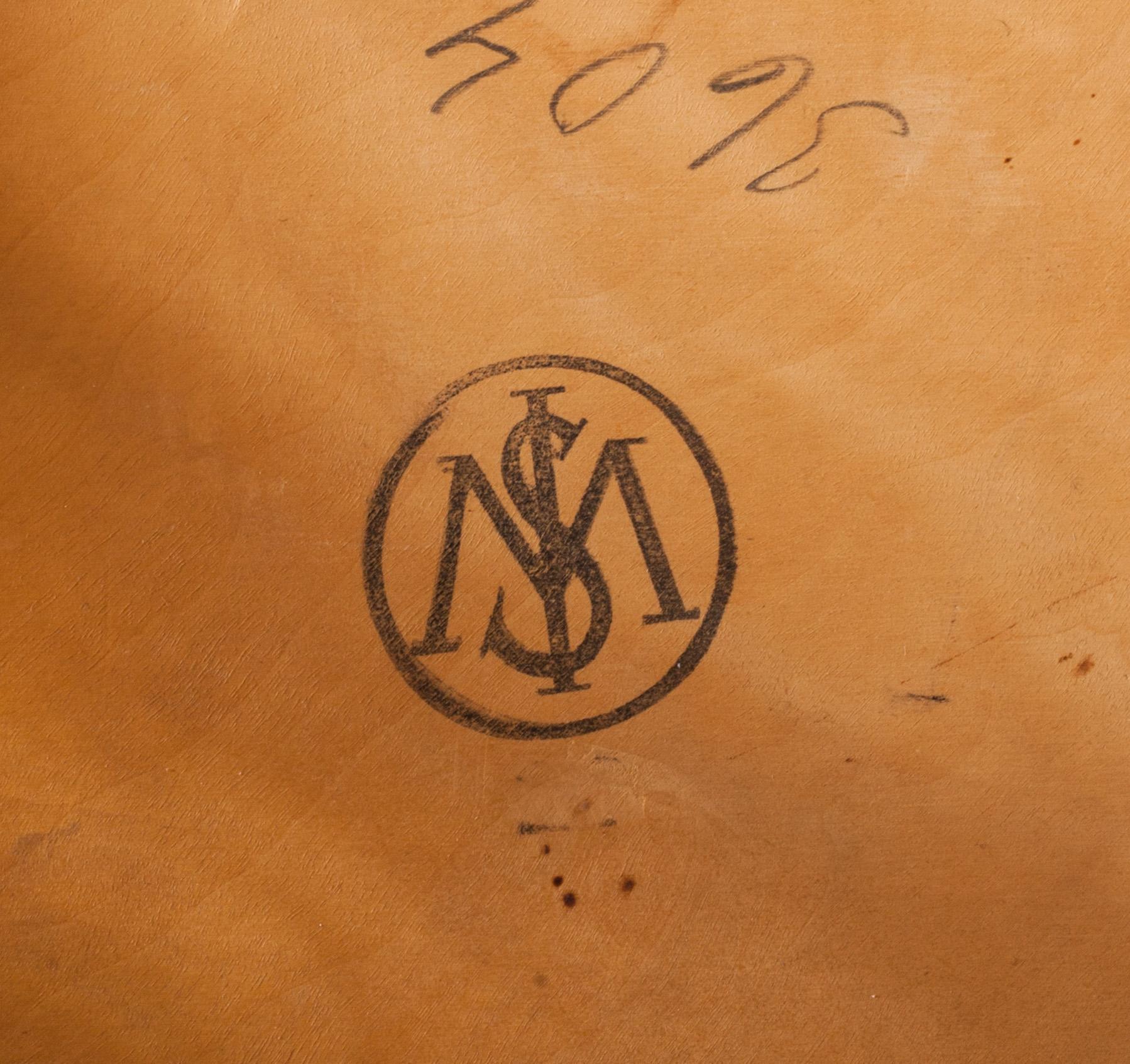 SATSBORD, 3 st, "741", Axel Larsson, Bodafors, 1930-tal.