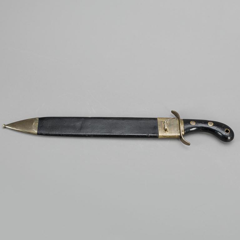 FASKINKNIV samt KINDJAL, 1800/1900-tal.