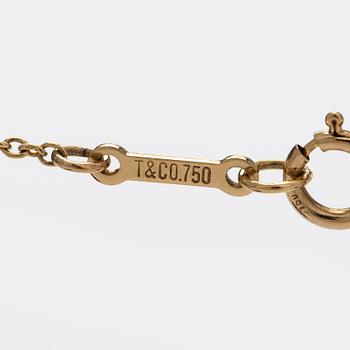 Tiffany & Co, Paloma Picasso, an 18K gold 'Loving Heart' necklace.