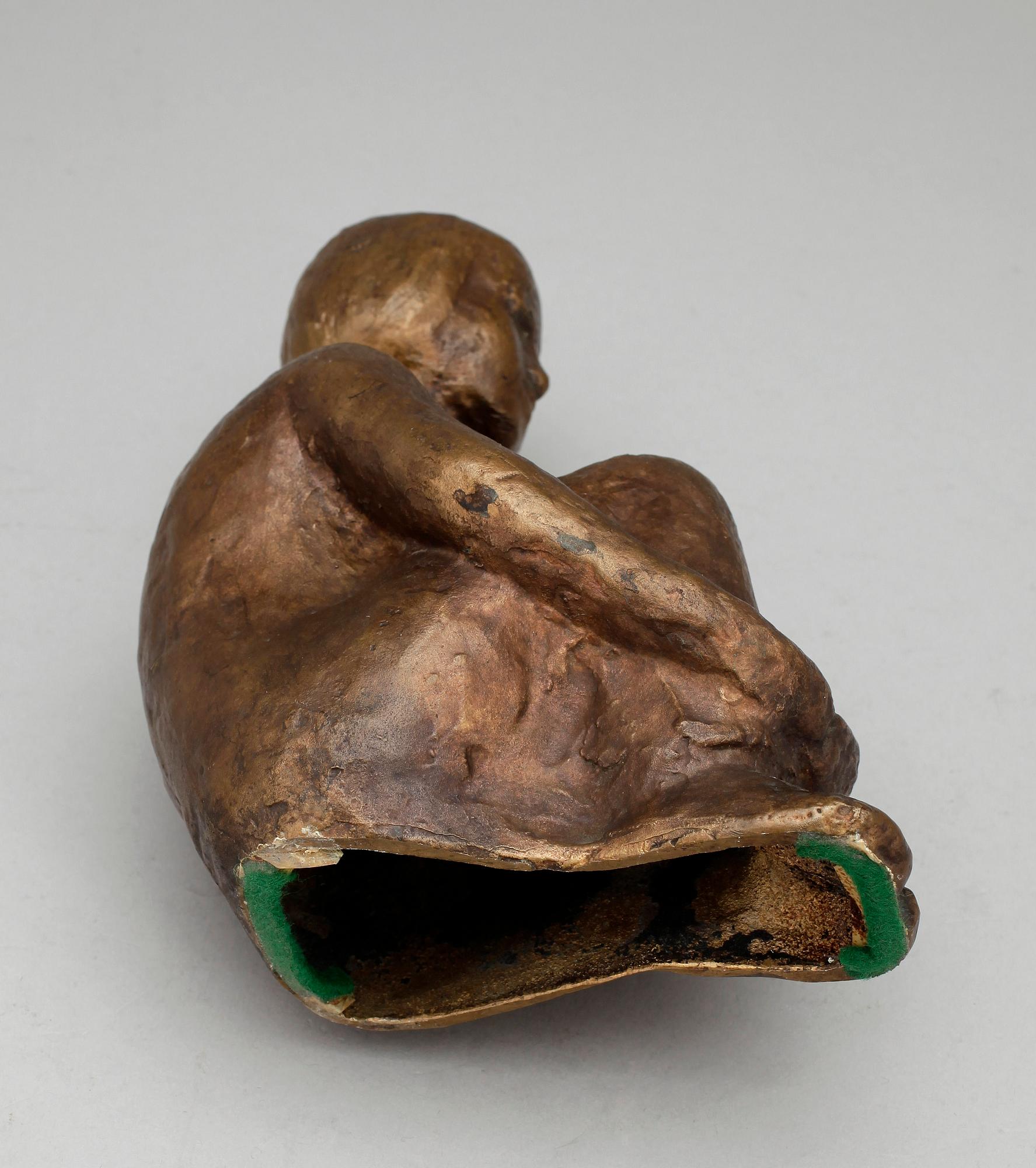 IVAR ÅLENIUS-BJÖRK, skulptur, brons, sign.