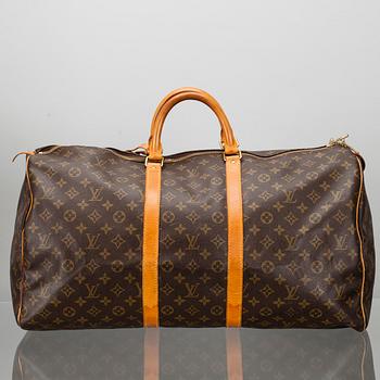 VÄSKA, "Keepall 55", Louis Vuitton.