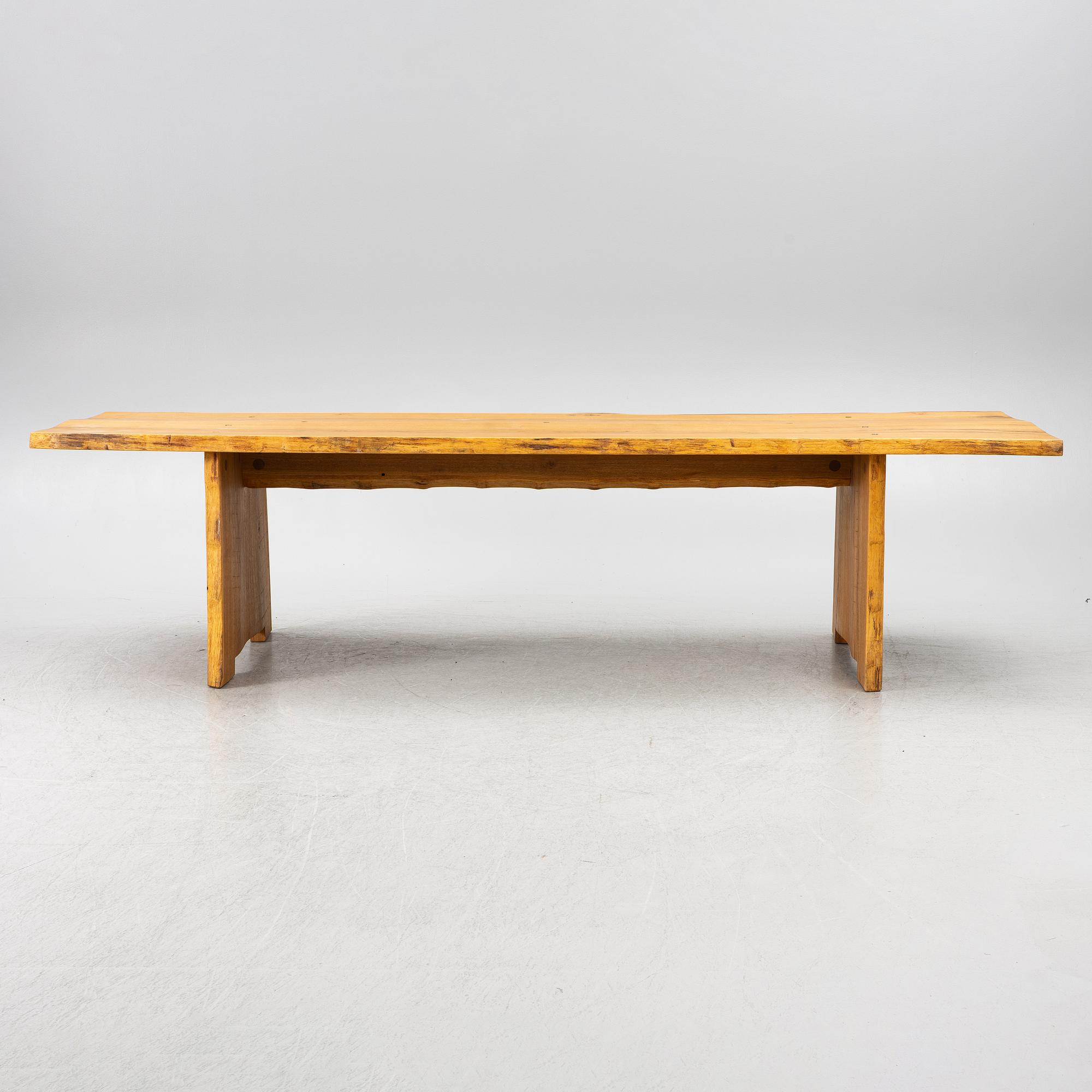 Piet Hein Eek, a "Tree Trunk" table, Netherlands, 2000s.