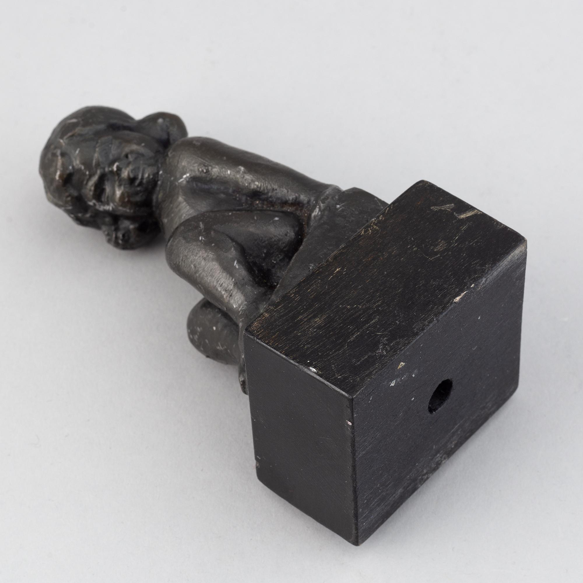 Carl-Einar Borgström, skulptur, brons, signerad.