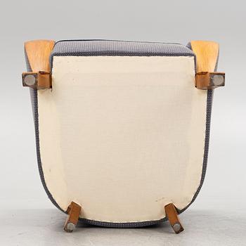 Easy chairs, a matched pair, first half of the 20th century.