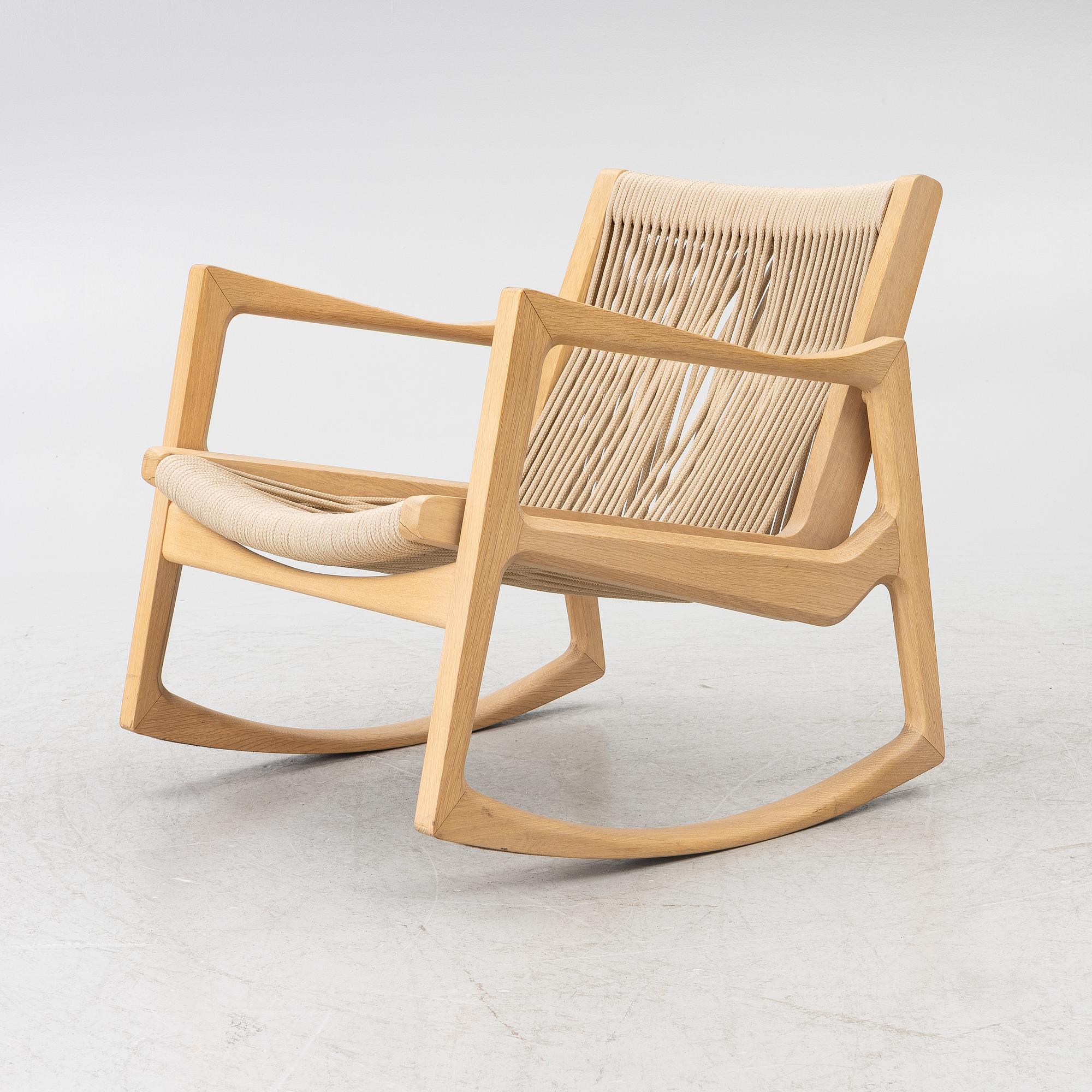 Jader Almeida, rocking chair, "Euvira", Classicon, Germany, 2000s.