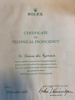 Rolex, GMT-Master, "Pointed Crown Guards, Fuchsia".