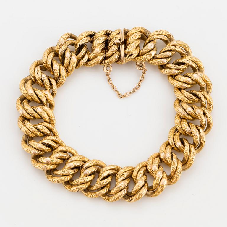 ARMBAND, 18K guld.