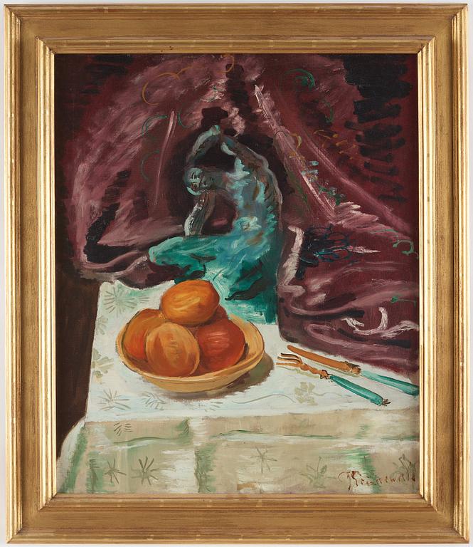 ISAAC GRÜNEWALD, olja på duk, Signerad I Grünewald.