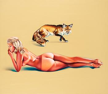 372. Mel Ramos, "Red Fox".