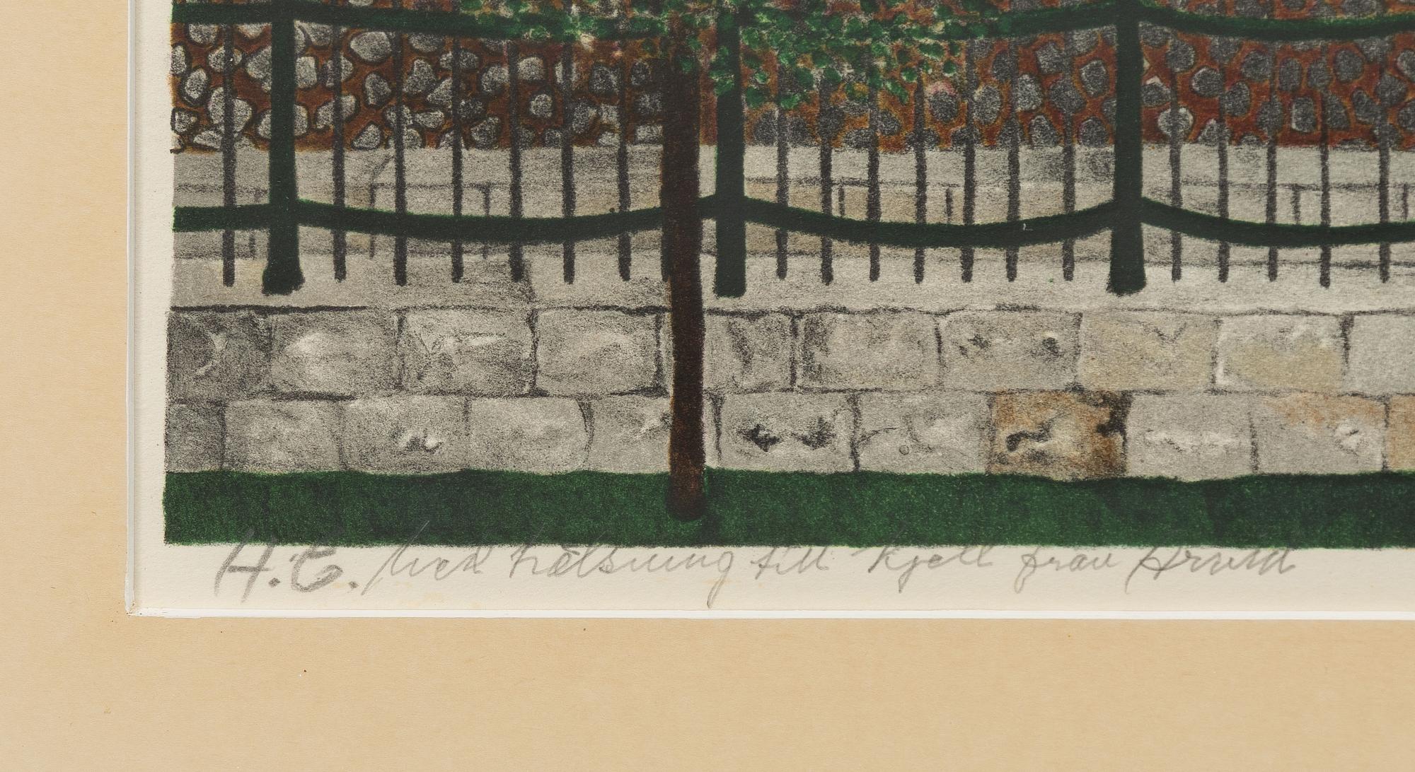 Arvid Widerberg, View of Paris.