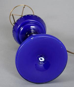 BORDSLAMPA, glas. 1900-talets början.