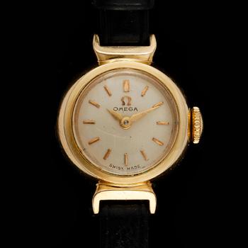 ARMBANDUR, dam, 14k guld, Omega, 1900-talets mitt.