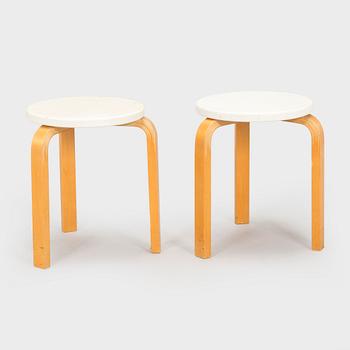 Alvar Aalto, jakkarapari, malli 60, O.Y. Huonekalu- ja Rakennustyötehdas A.B, 1957.
