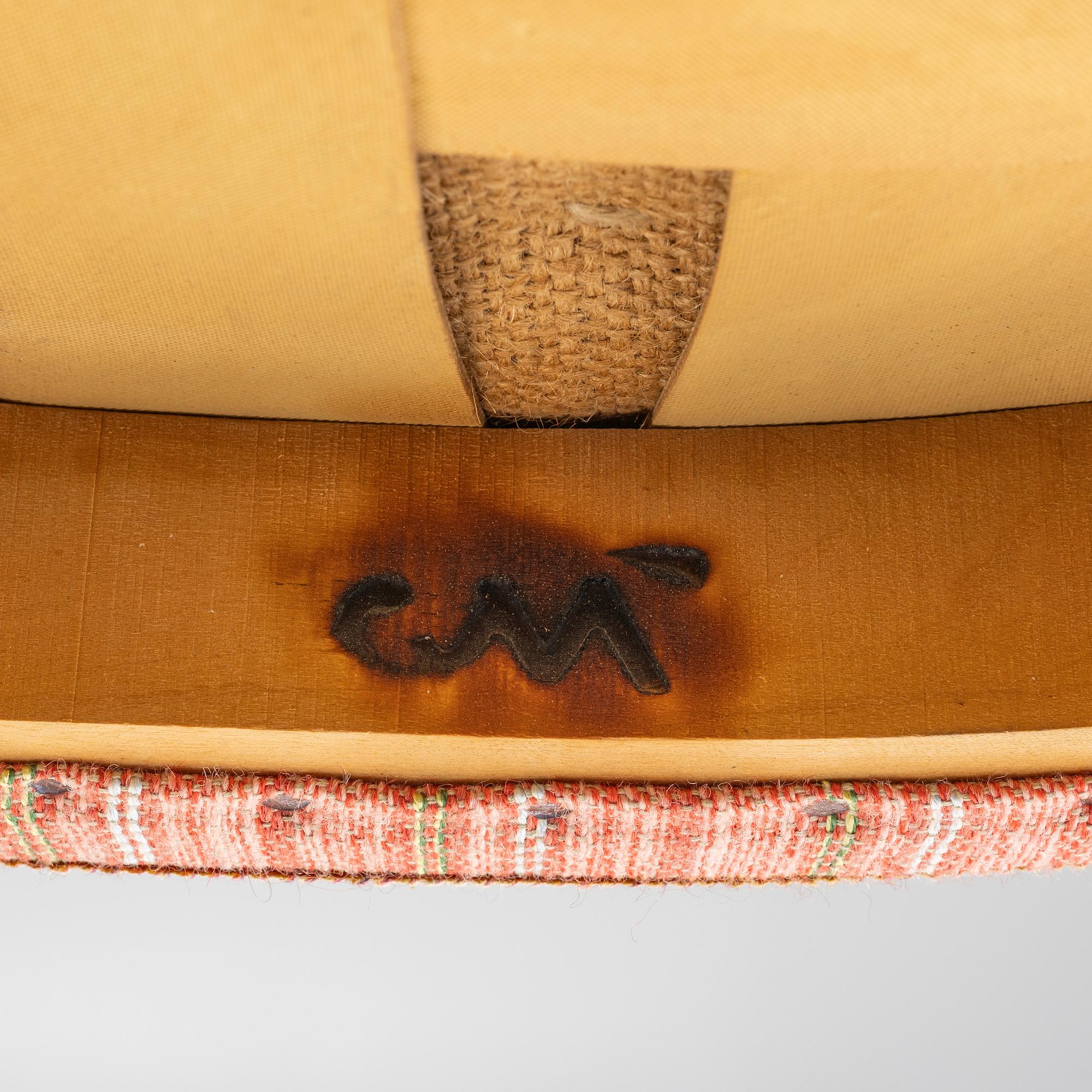Carl Malmsten, A pair of armchairs "Lata Greven", second half of the 20th century.