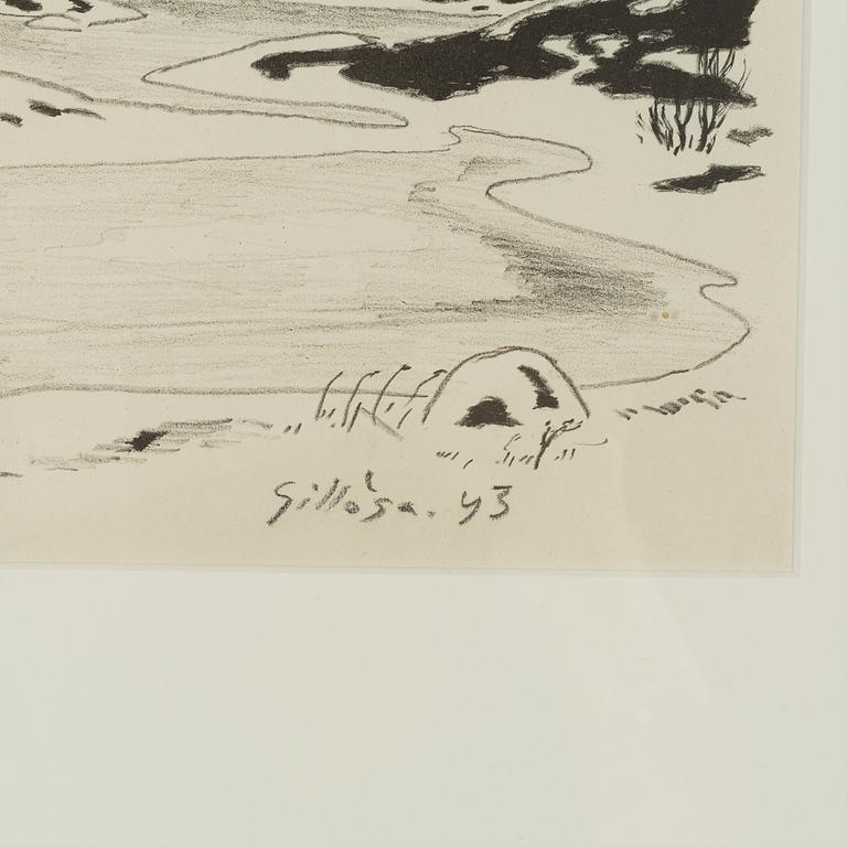 Roland Svensson, 3 litografier, signerade, en daterad -43 och 2 numrerade 16/30 samt 49/360.