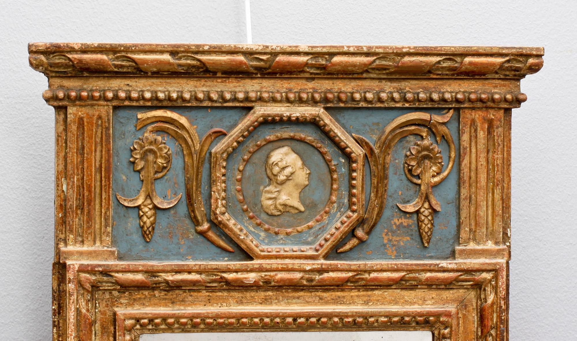 SPEGEL, gustaviansk, 1700-talets slut.